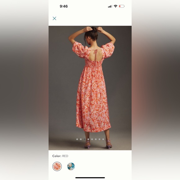 SOLD ON MP Anthropologie dress NWT sz xs petite - Picture 6 of 8